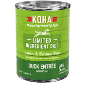 Koha LID Duck Canned Dog Food Koha LID Duck Canned Dog Food